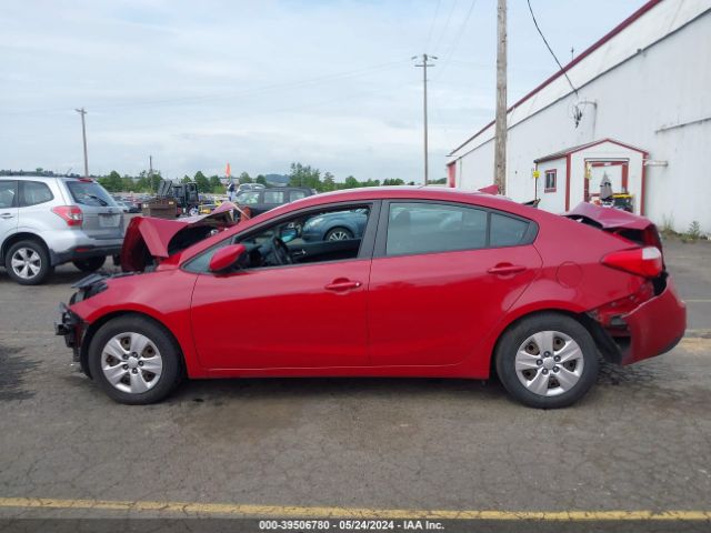 KNAFK4A66G5449627 KIA FORTE LX