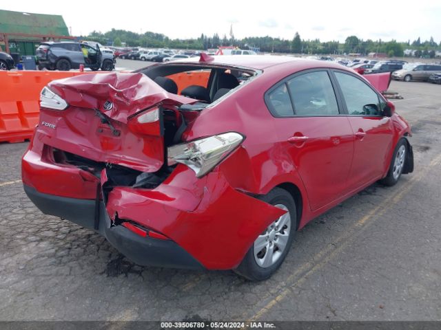 KNAFK4A66G5449627 KIA FORTE LX
