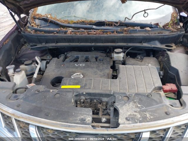 JN8AZ1MU9EW411578 Nissan MURANO SV