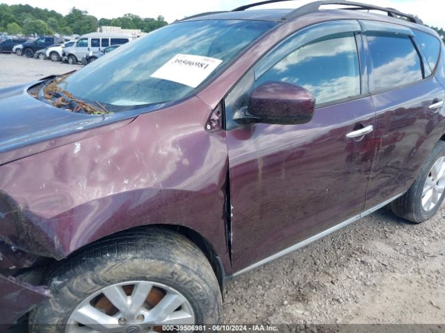 JN8AZ1MU9EW411578 Nissan MURANO SV