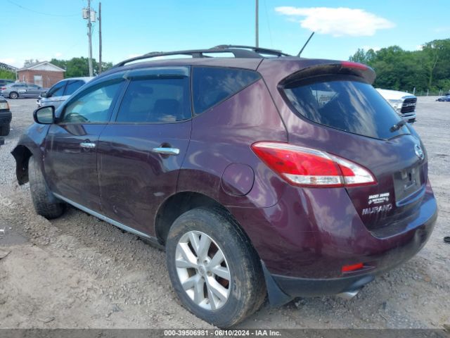 JN8AZ1MU9EW411578 Nissan MURANO SV