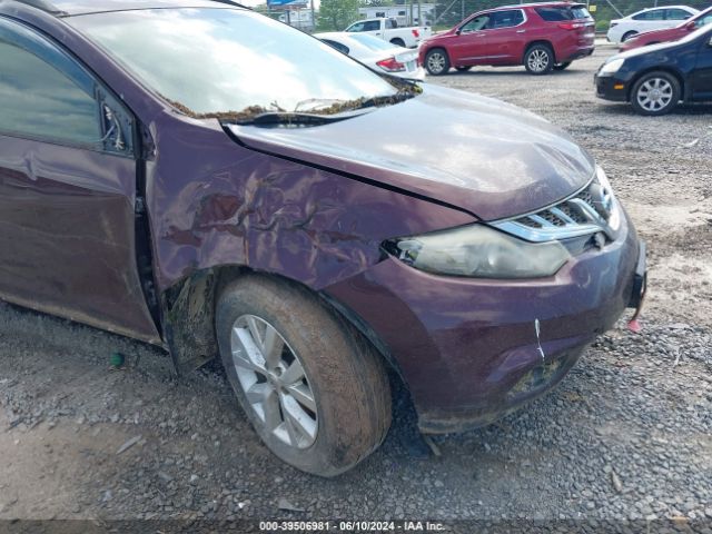 JN8AZ1MU9EW411578 Nissan MURANO SV