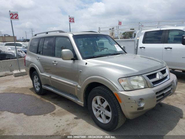 39507000 :رقم المزاد ، JA4MW51S25J004396 vin ، 2005 Mitsubishi Montero Limited مزاد بيع