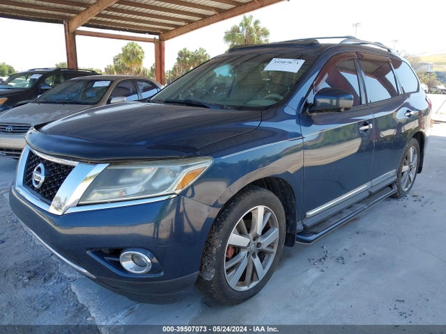 Nissan Pathfinder Platinum 2014 5N1AR2MN1EC705189 Image 2