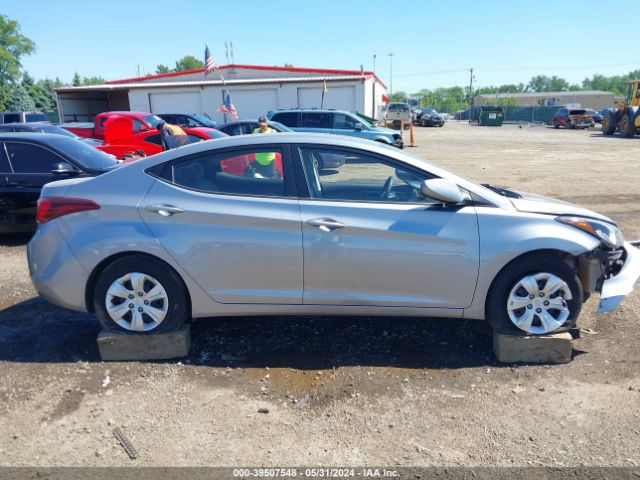5NPDH4AEXGH762213 Hyundai ELANTRA SE