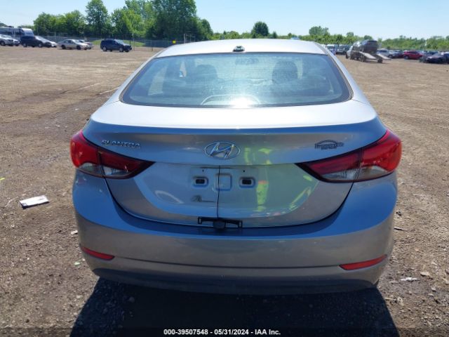 5NPDH4AEXGH762213 Hyundai ELANTRA SE