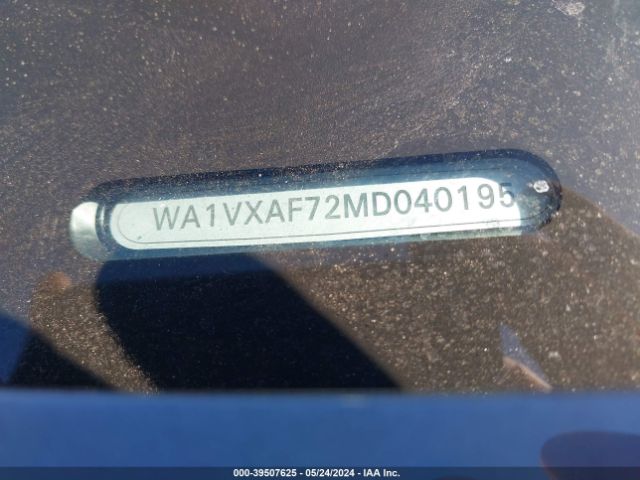 WA1VXAF72MD040195 Audi Q7 Prestige 55 Tfsi Quattro Tiptronic