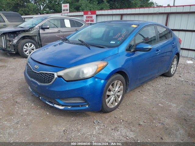 KIA FORTE LX 2014 KNAFX4A60E5216437 Image 2