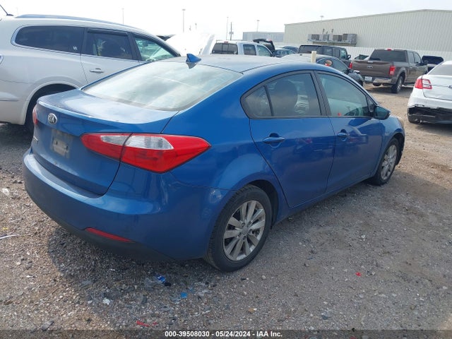 KIA FORTE LX 2014 KNAFX4A60E5216437 Image 4