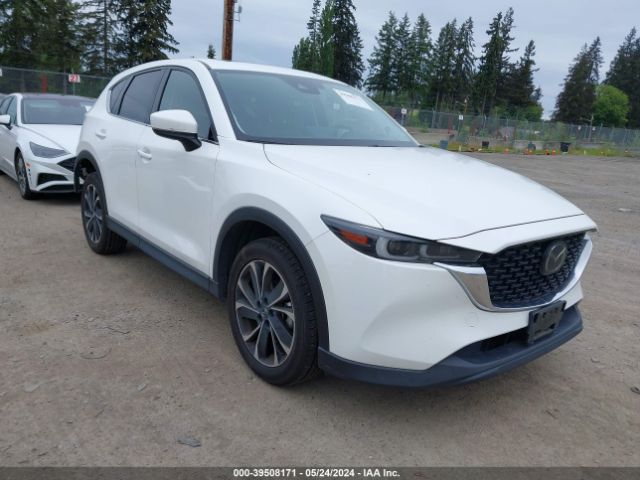 Auction sale of the 2022 Mazda Cx-5 2.5 S Premium Plus, vin: JM3KFBEM3N0524286, lot number: 39508171