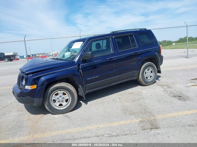 1C4NJRBBXHD139160 Jeep Patriot Sport 4x4