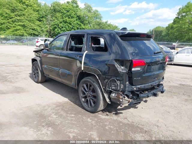 2018 Jeep Grand Cherokee High Altitude 4x4 მანქანა იყიდება აუქციონზე, vin: 1C4RJFCG6JC235972, აუქციონის ნომერი: 39508854