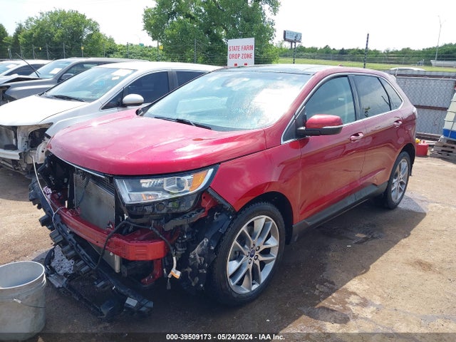 Ford Edge Titanium 2017 2FMPK4K85HBB81914 Image 2