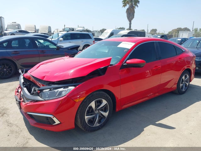Honda Civic Lx 2020 2HGFC2F65LH526389 Image 2