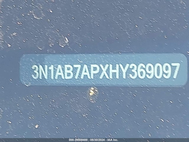 Nissan SENTRA SV 2017 3N1AB7APXHY369097 Image 9