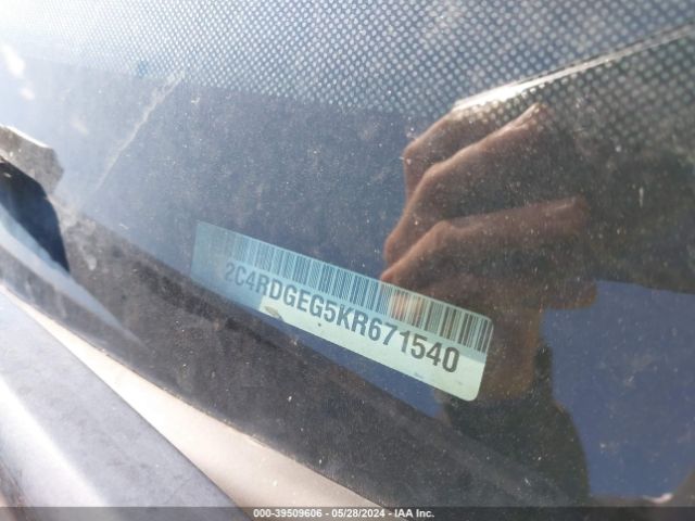 2C4RDGEG5KR671540 Dodge Grand Caravan Gt