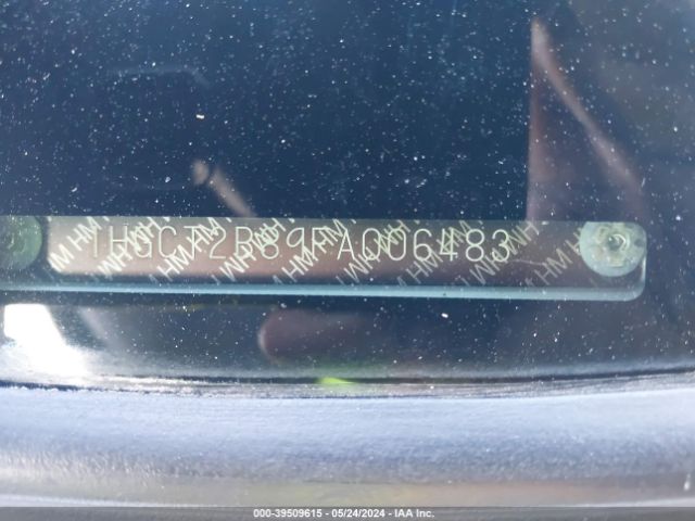1HGCT2B89FA006483 Honda Accord Ex-l V-6