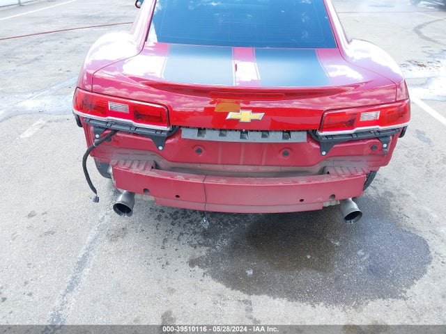 Chevrolet Camaro 1lt 2014 2G1FB1E30E9165842 Image 6