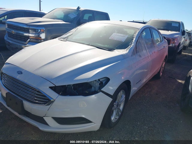 Ford Fusion Hybrid Se 2018 3FA6P0LU4JR150365 Image 2