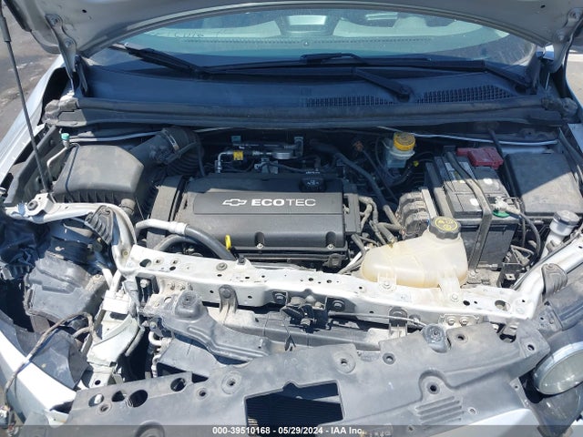 Chevrolet Sonic Lt Auto 2016 1G1JC5SG1G4103894 Image 10