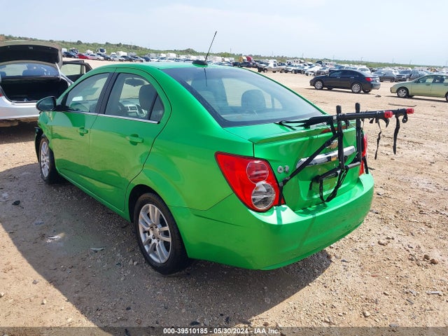 Chevrolet Sonic Lt Auto 2015 1G1JC5SH1F4141987 Image 3