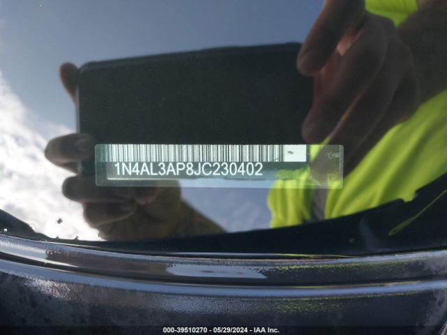 1N4AL3AP8JC230402 Nissan Altima 2.5 Sv