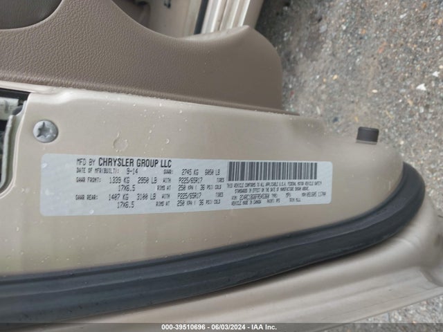 2C4RC1BG6FR545360 Chrysler Town & Country Touring