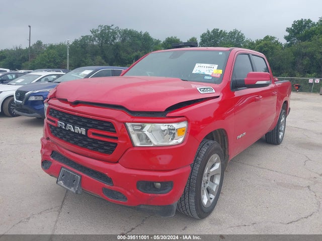 RAM 1500 Lone Star  4x4 5'7 Box 2022 1C6SRFFT0NN397164 Image 2