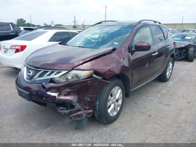 JN8AZ1MUXEW404428 Nissan MURANO SL