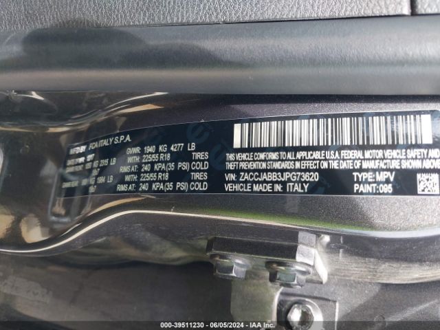 ZACCJABB3JPG73620 Jeep Renegade Latitude Fwd