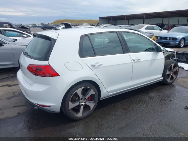 3VW447AU1HM063727 Volkswagen Golf Gti Autobahn 4-door/s 4-door/se 4-door/sport 4-door