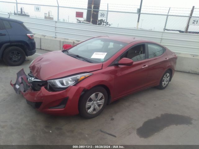 5NPDH4AE3GH715069 Hyundai ELANTRA SE