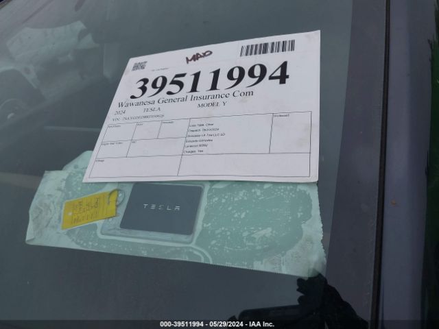 7SAYGDED8RF050616 Tesla Model Y Rwd
