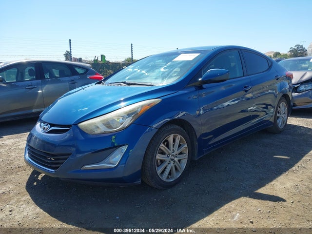 Hyundai ELANTRA SE 2015 KMHDH4AE5FU452292 Image 2