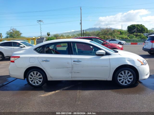 3N1AB7AP7EL649293 Nissan Sentra Fe+ S/fe+ Sv/s/sl/sr/sv