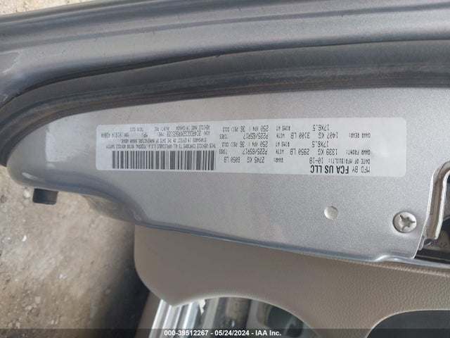 2C4RDGCG2KR565128 Dodge 2019