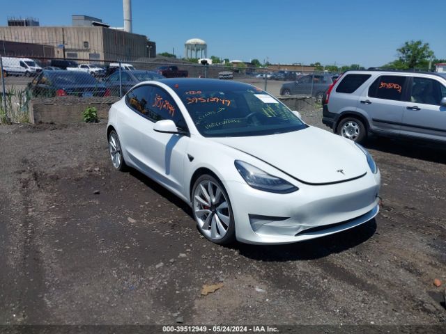 Продаж на аукціоні авто 2019 Tesla Model 3 Long Range/performance, vin: 5YJ3E1EB7KF413648, номер лоту: 39512949