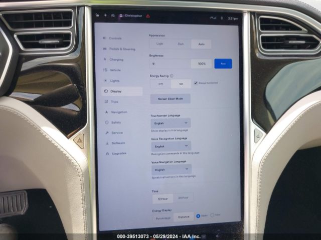 5YJSA1H14EFP40216 Tesla Model S P85