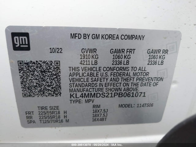 Buick Encore Gx Select Fwd 2023 KL4MMDS21PB061071 Image 9