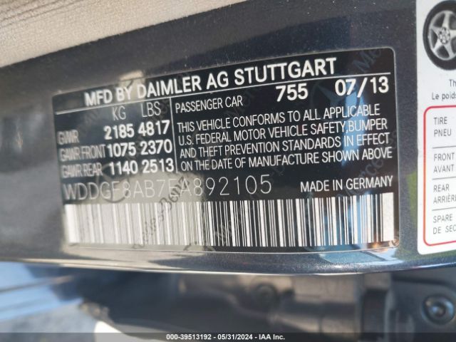 WDDGF8AB7EA892105 Mercedes-Benz C 300 Luxury 4matic/sport 4matic