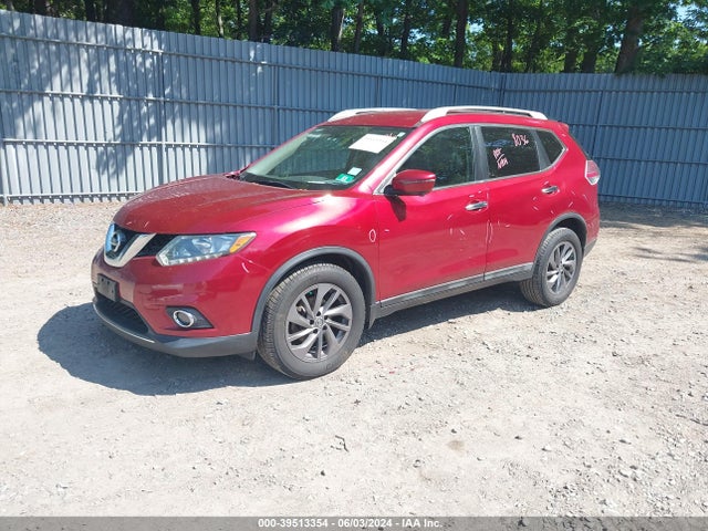 Nissan Rogue Sl 2016 5N1AT2MV1GC738620 Image 2