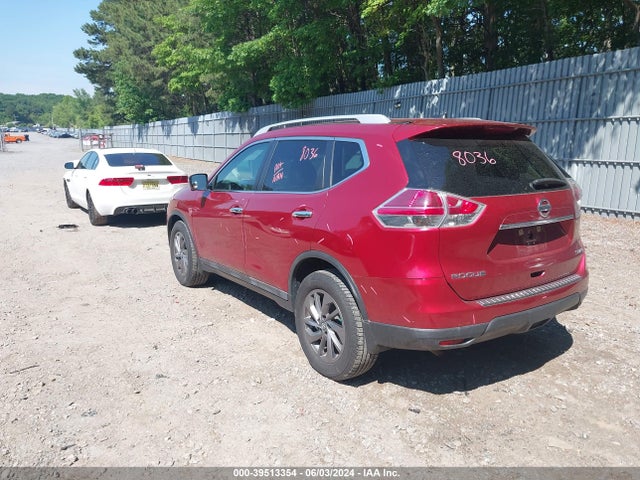 Nissan Rogue Sl 2016 5N1AT2MV1GC738620 Image 3