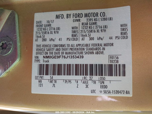 Ford Transit Connect Xlt 2018 NM0GE9F76J1353439 Image 9