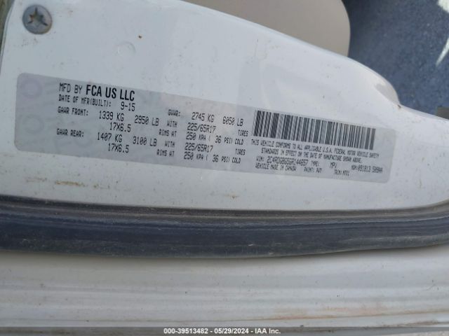 2C4RDGBG5GR144657 Dodge Grand Caravan Se Plus