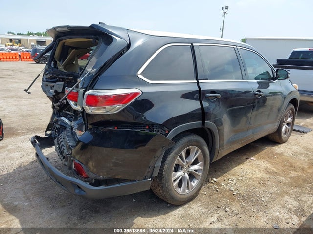 Toyota Highlander Xle V6 2015 5TDKKRFH1FS097218 Image 4