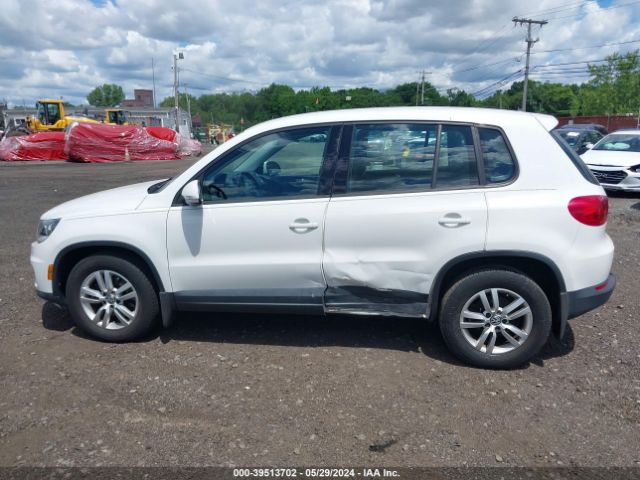 WVGBV3AX5EW501375 Volkswagen TIGUAN S