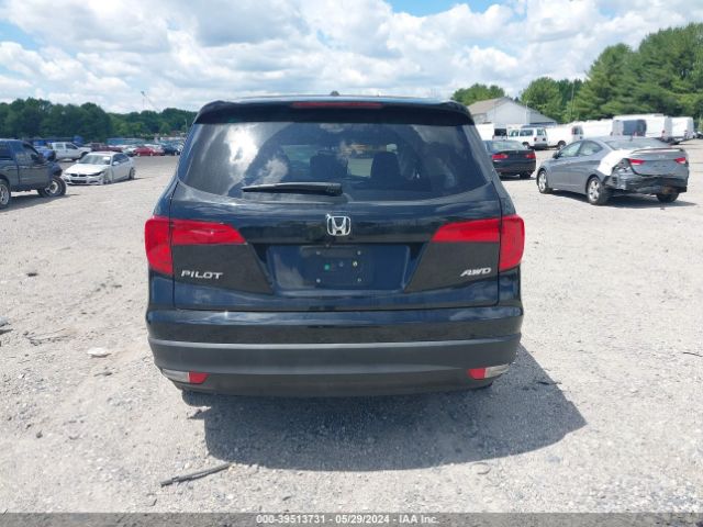 5FNYF6H34GB069305 Honda Pilot Ex