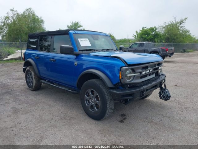 Продажа на аукционе авто 2022 Ford Bronco Big Bend, vin: 1FMDE5BH0NLA75270, номер лота: 39513843