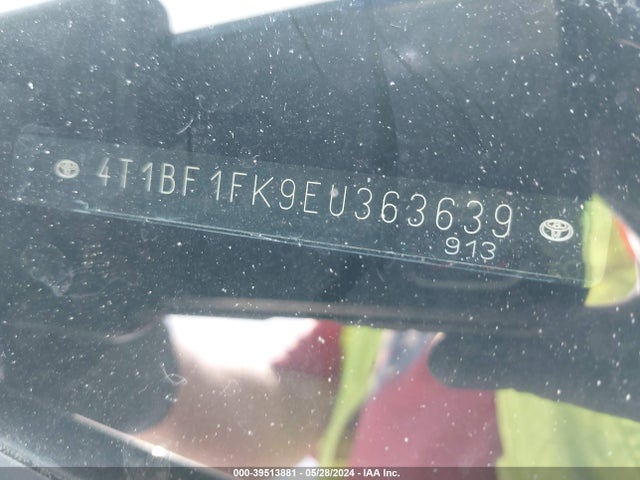 Toyota CAMRY LE 2014 4T1BF1FK9EU363639 Image 12