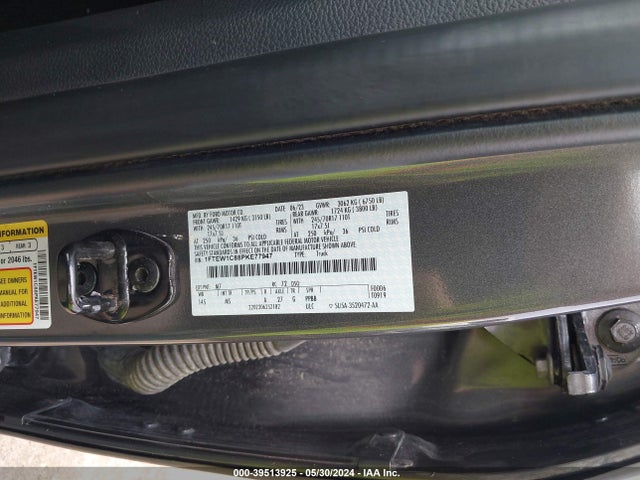 Ford F-150 Xlt 2023 1FTEW1C88PKE77947 Image 9